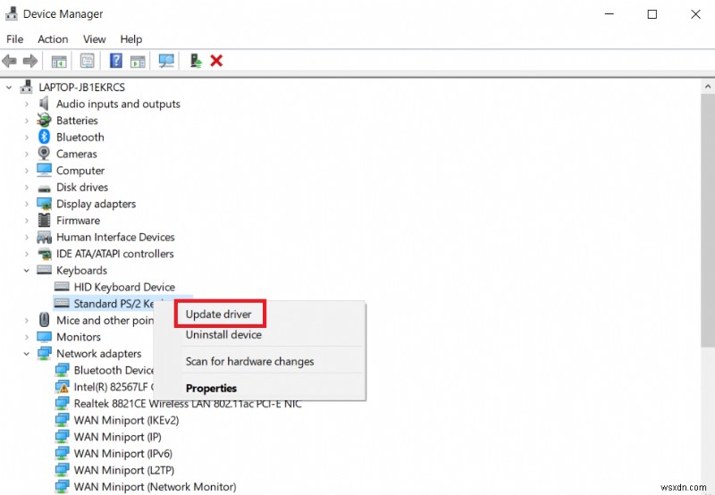 Fix WASD and Arrow Keys Switched in Windows 10