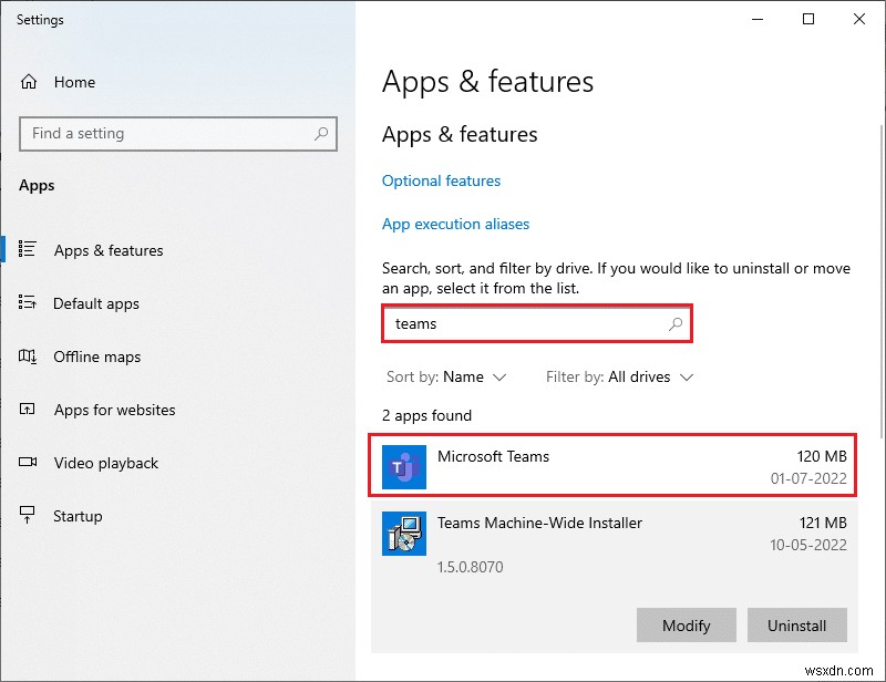 Fix Teams Error caa7000a in Windows 10