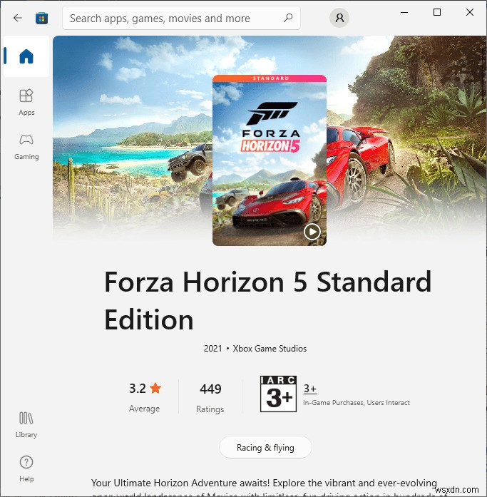 Fix 0x80070032 Forza Horizon 5 Error in Windows 10