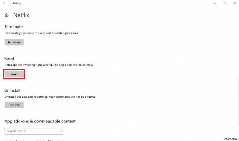 Fix Issues in Netflix Stored Data