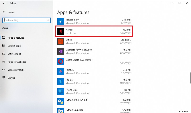 Fix Issues in Netflix Stored Data