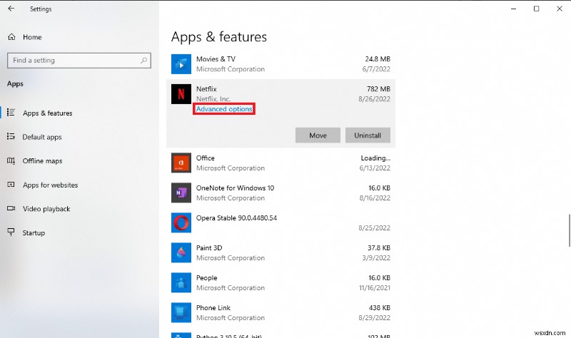 Fix Issues in Netflix Stored Data