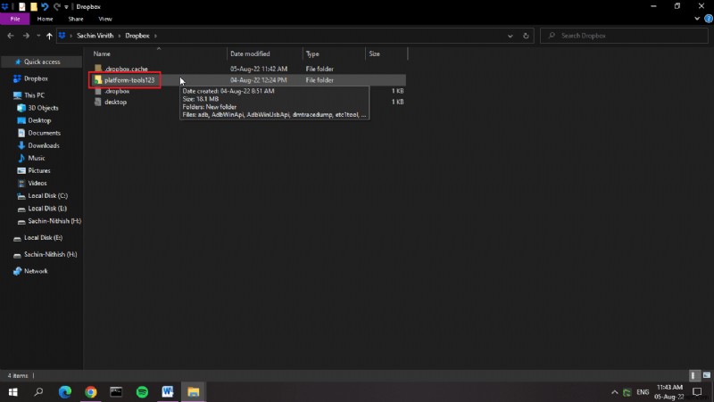 Fix Dropbox Error 400 Message in Windows 10
