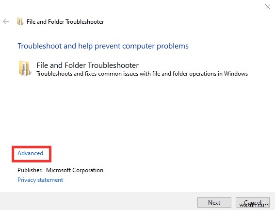 Fix Error 0x80070718 in Windows 10