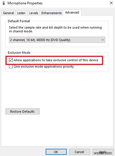 Fix Skype Can’t Access Sound Card in Windows 10