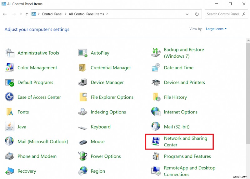 Fix System Error Code 1231 in Windows 10