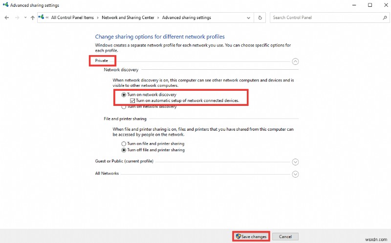 Fix System Error Code 1231 in Windows 10