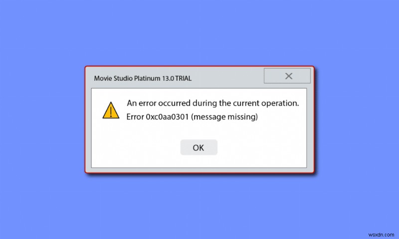 Fix Error 0xc0aa0301 in Windows 10