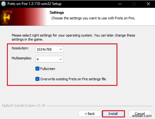 How to Play Frets on Fire in Windows 10