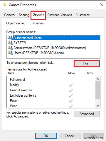 Fix Unable to Get Write Permissions for Fallout 3