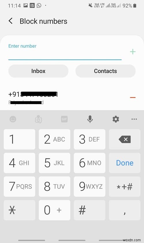Block Text Messages From A certain Number On Android