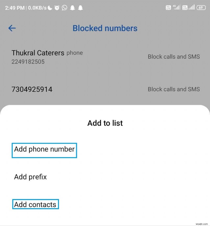 Block Text Messages From A certain Number On Android