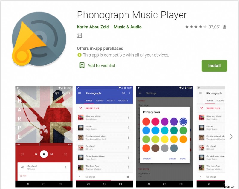 Top 10 Android Music Players of 2022