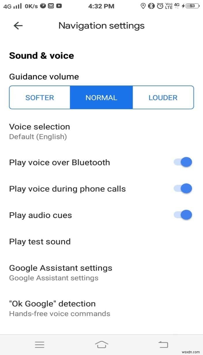 Fix Google Maps not talking on Android