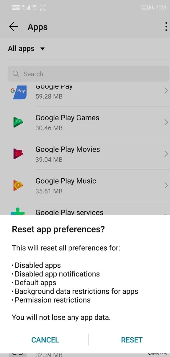Fix Unfortunately Google Play Services Has Stopped Working Error