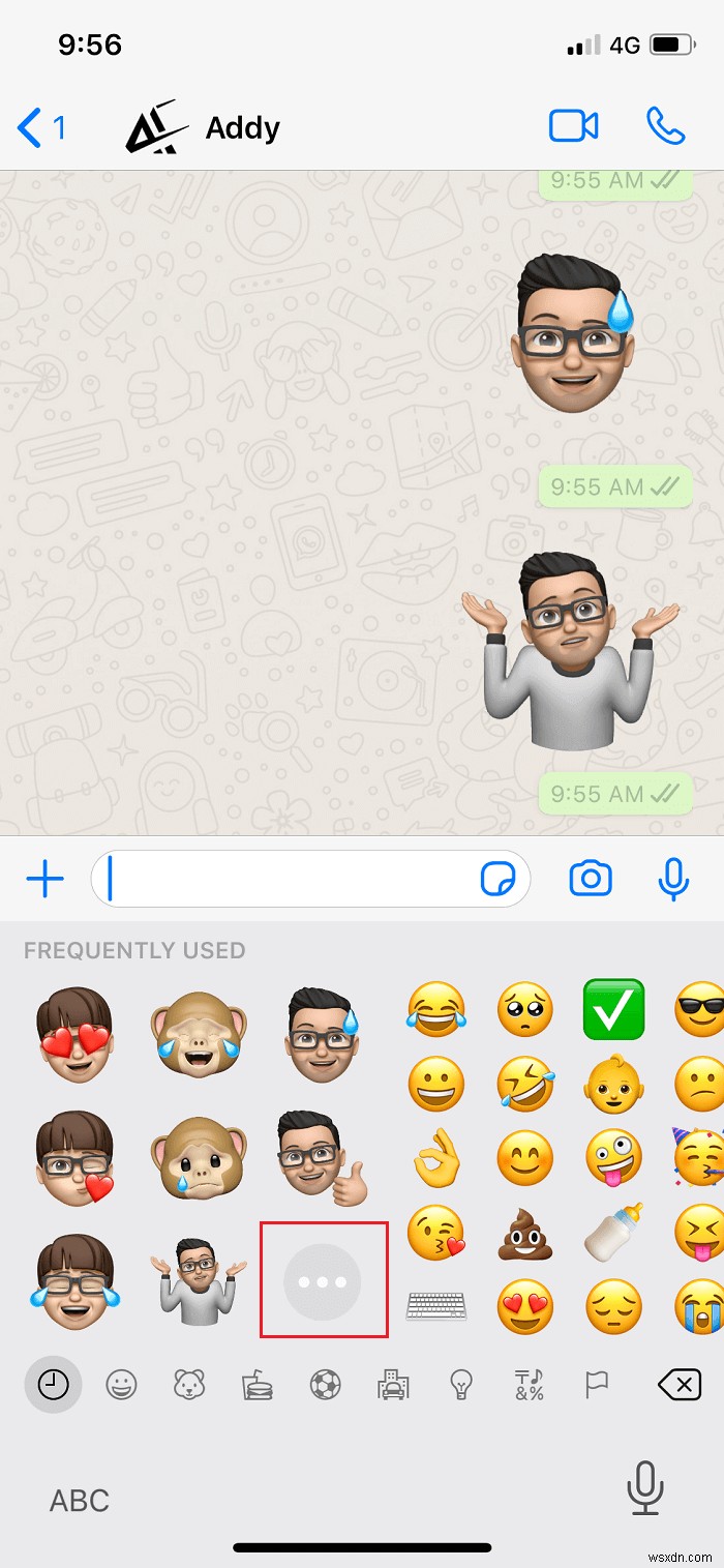 How to use Memoji Stickers on WhatsApp for Android