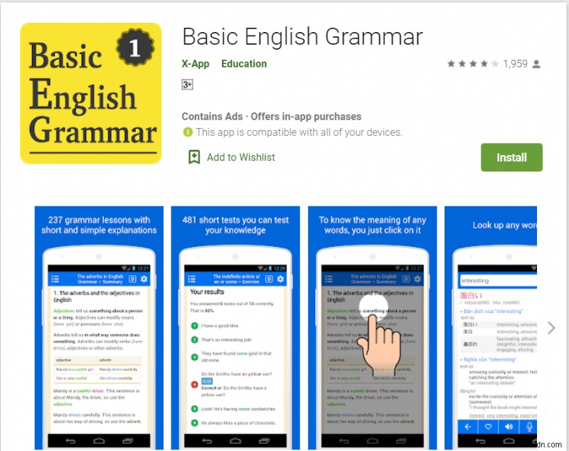 Top 15 Grammar Apps for Android