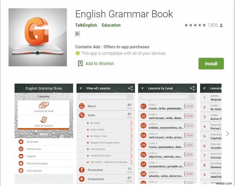Top 15 Grammar Apps for Android