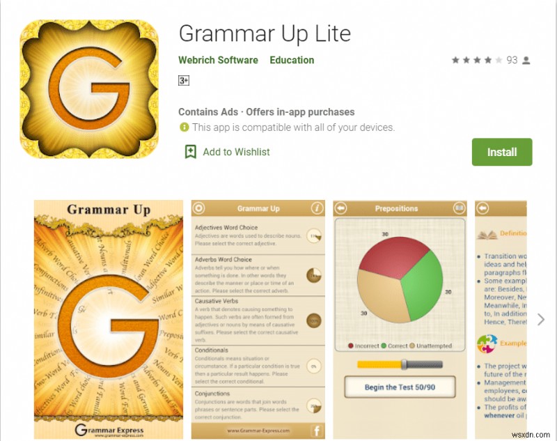 Top 15 Grammar Apps for Android