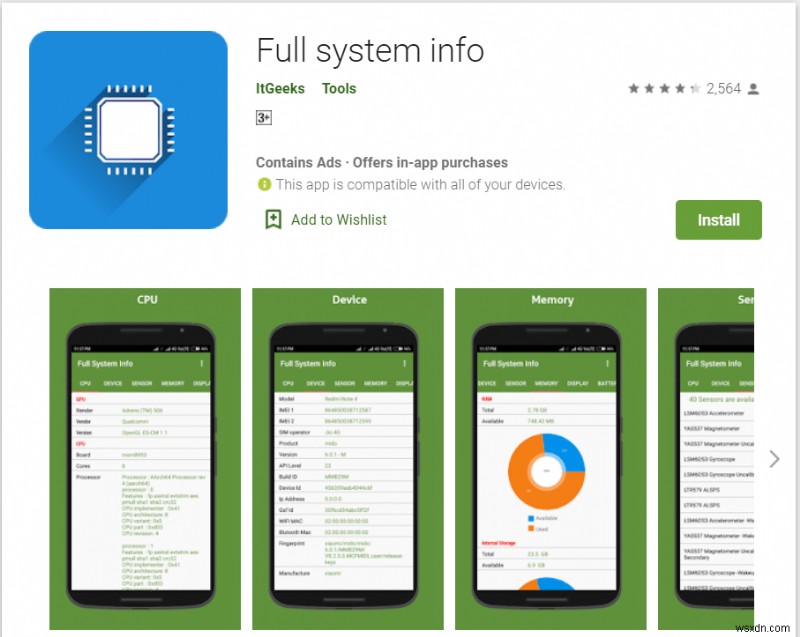 15 apps to check the hardware of your Android Phone