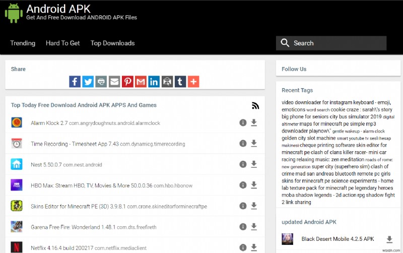Safest Website For Android APK Download