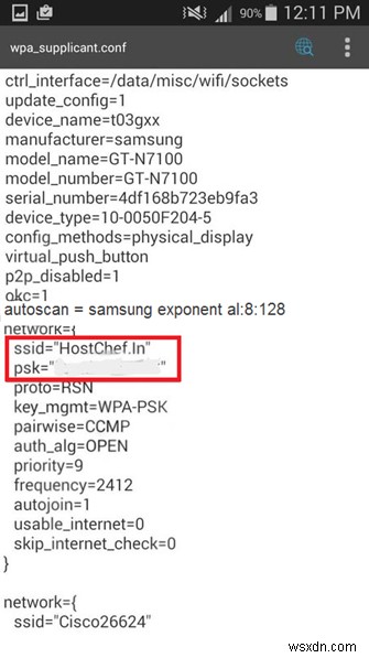 How to View Saved Wi-Fi Passwords in an Android device