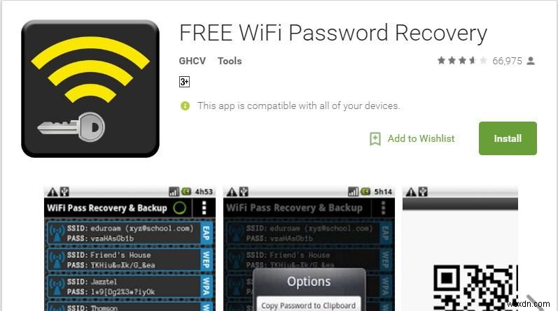 How to View Saved Wi-Fi Passwords in an Android device