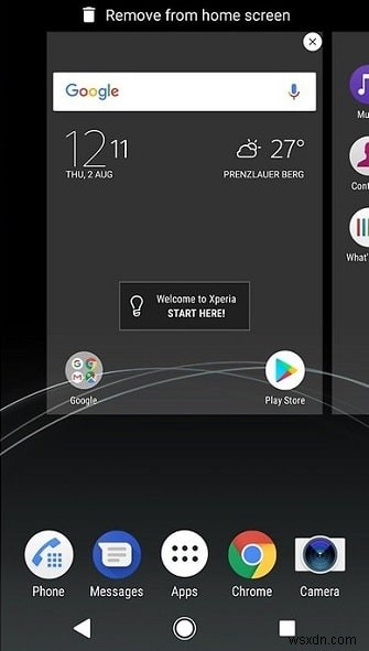 Remove the Google Search bar from Android Homescreen