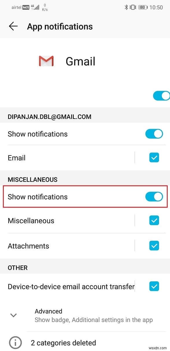 Fix Gmail Notifications Not Working On Android
