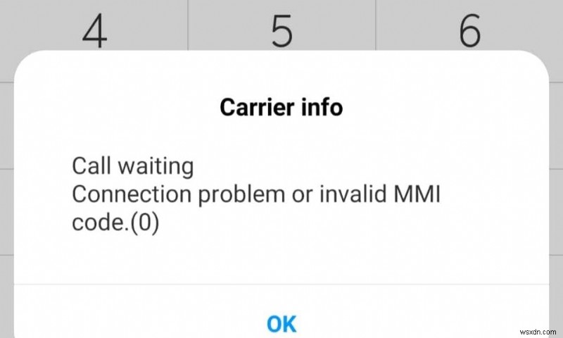 Fix Connection Problem or Invalid MMI Code
