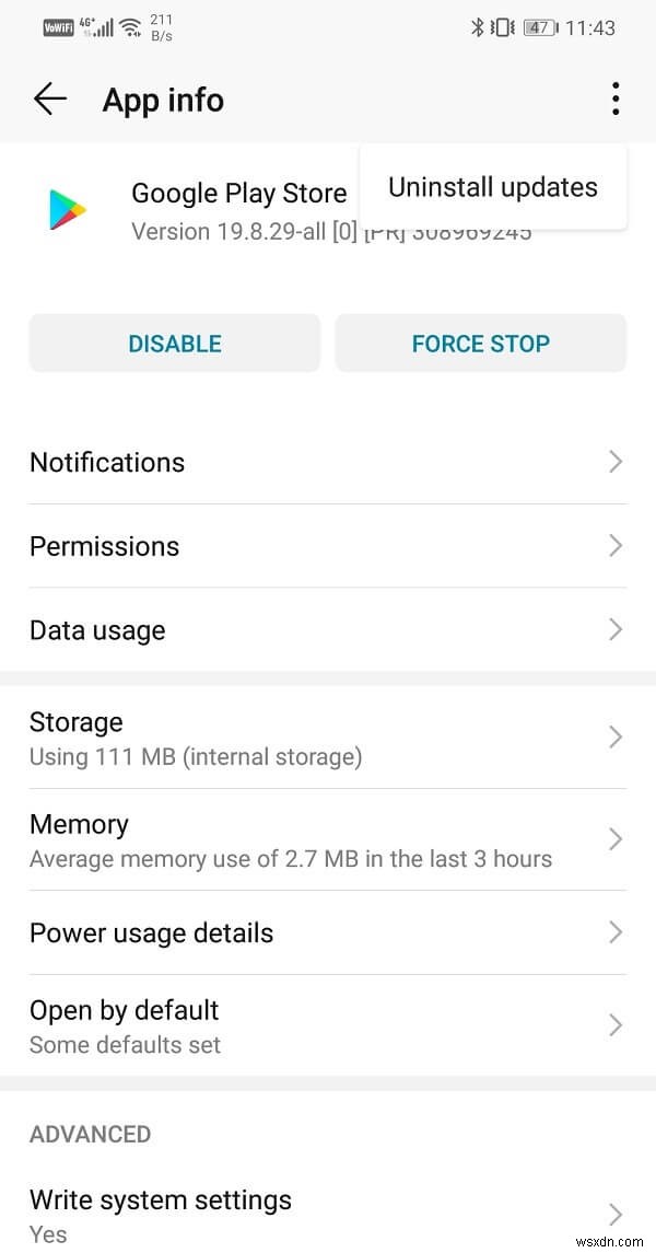 Fix Google Play Store Stuck on Google Play Waiting for Wi-Fi