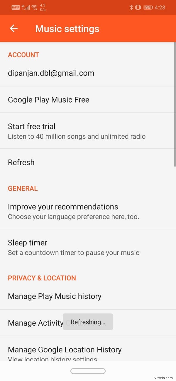 Fix Problems with Google Play Music