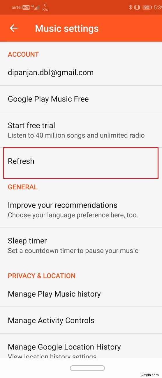 Fix Problems with Google Play Music