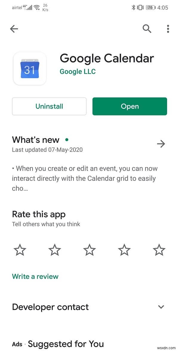 Restore Missing Google Calendar Events on Android