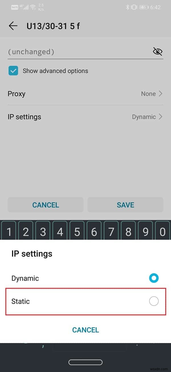 Fix WiFi Authentication Error on Android
