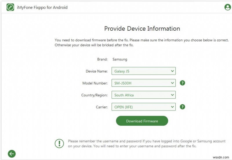 Fix WiFi Authentication Error on Android