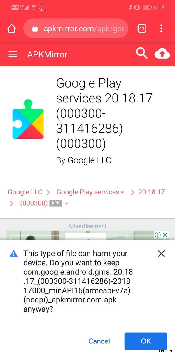 How to Manually Update Google Play Services