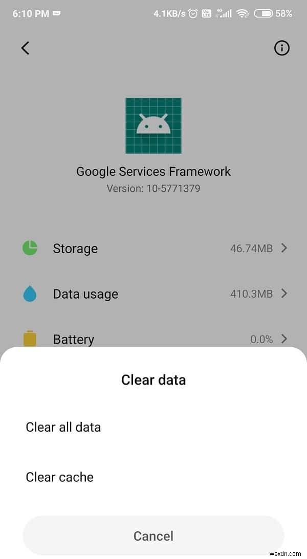 Fix Unfortunately the process com.google.process.gapps has stopped error
