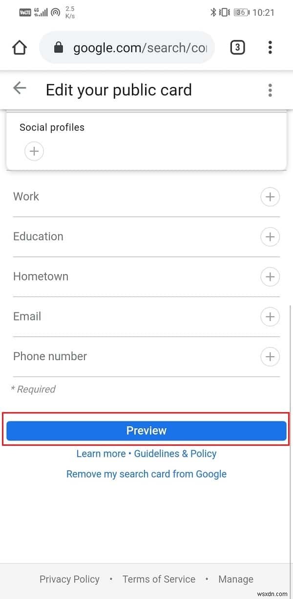 How to Add Your People Card on Google Search