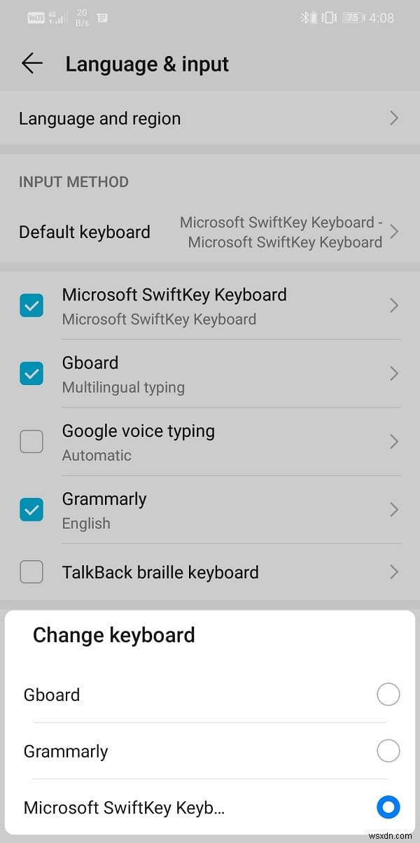 How to Change Default Keyboard on Android Phone