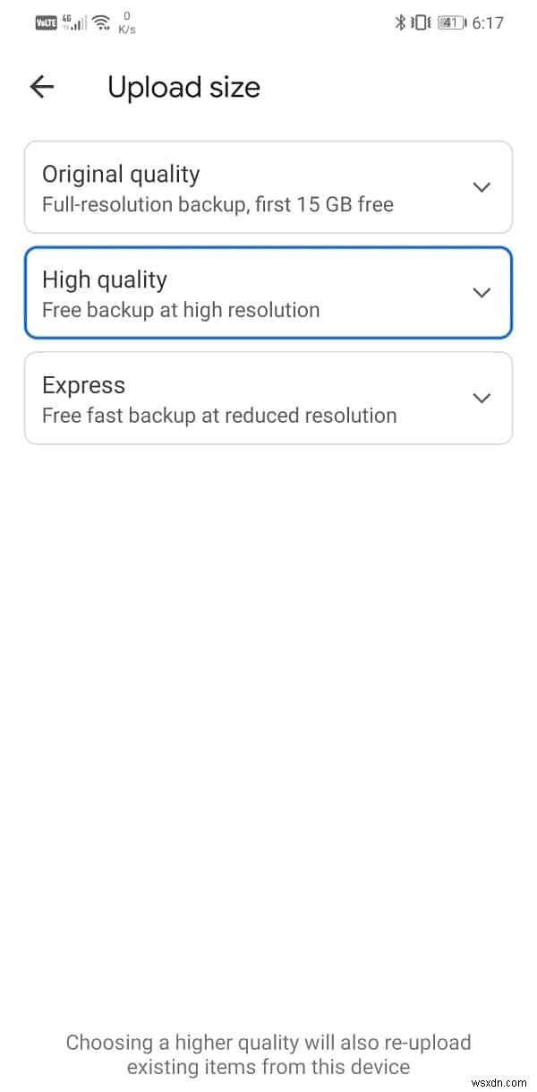 Fix Google Photos not uploading photos on Android