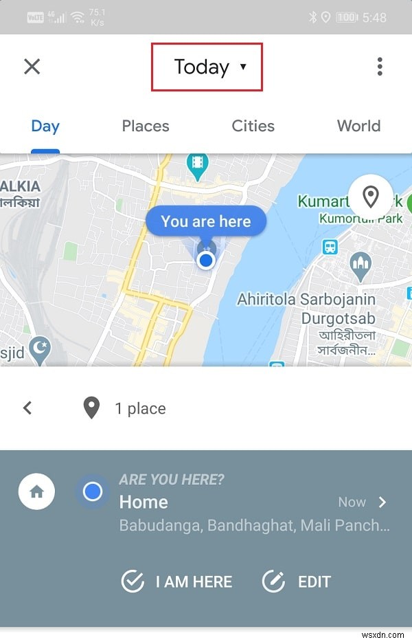 How to View Location History in Google Maps