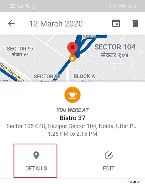How to View Location History in Google Maps