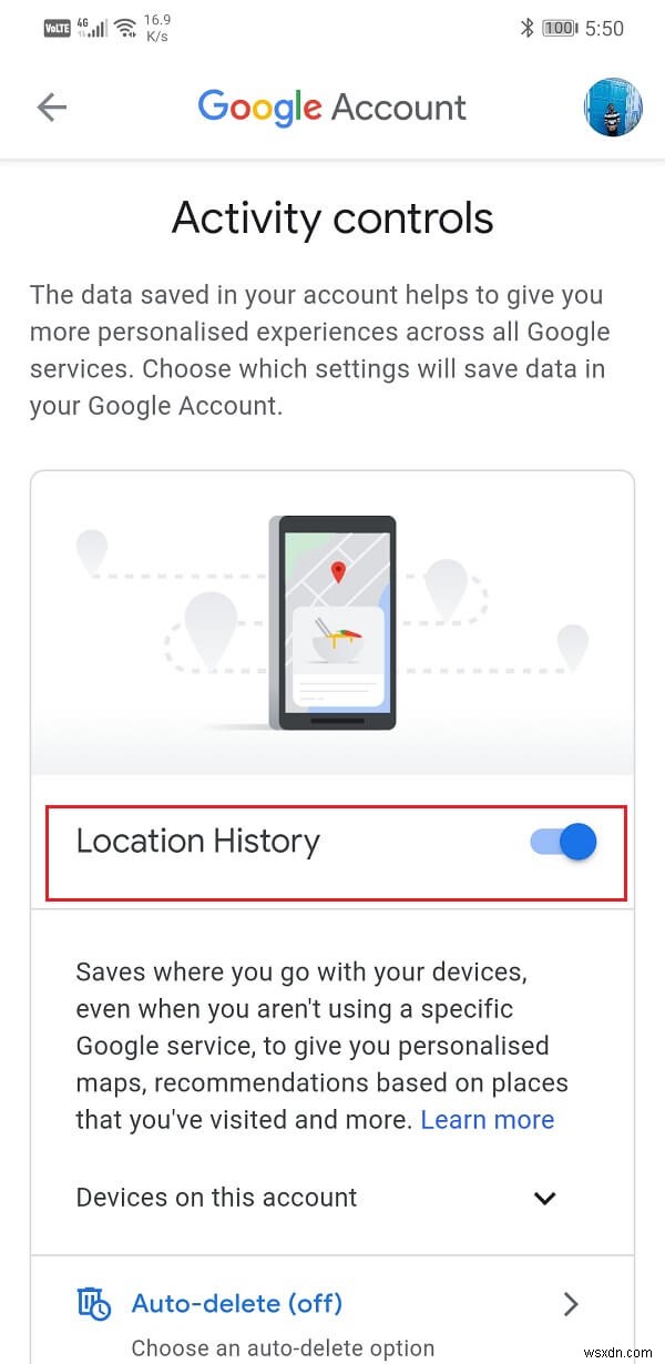 How to View Location History in Google Maps