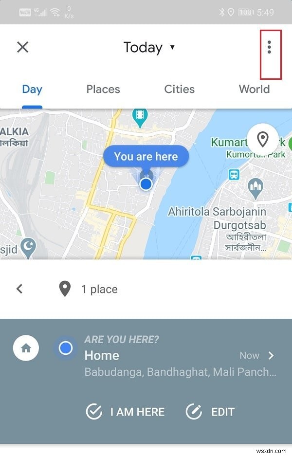 How to View Location History in Google Maps