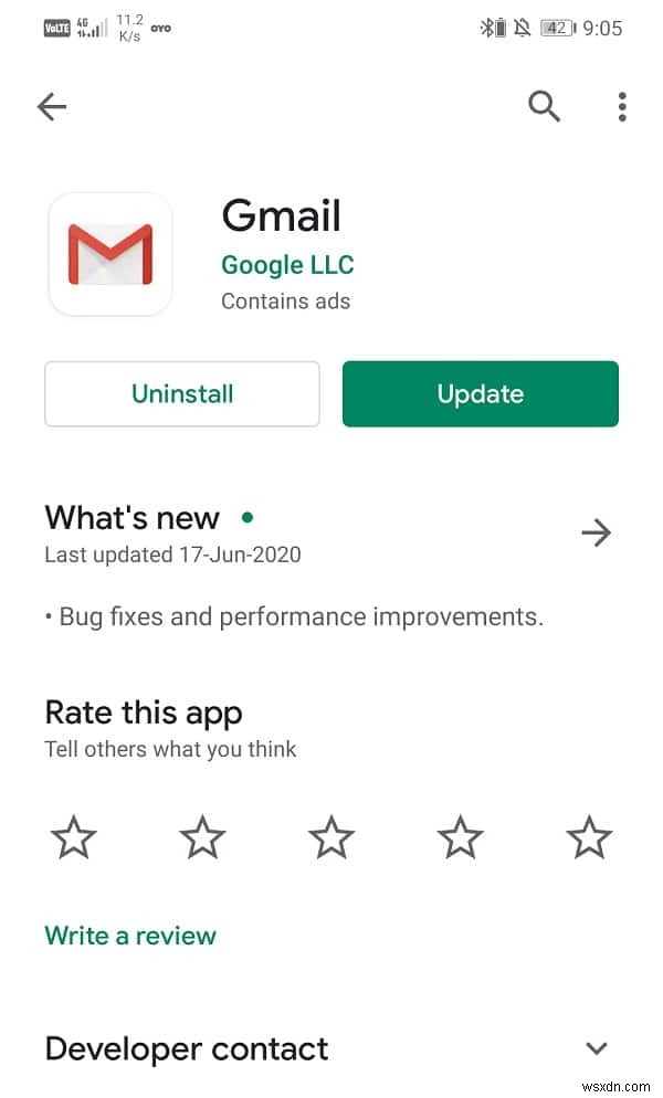 Fix Gmail not sending emails on Android