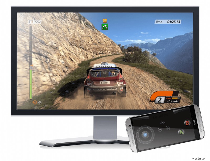 How to use Android phone as a PC gamepad