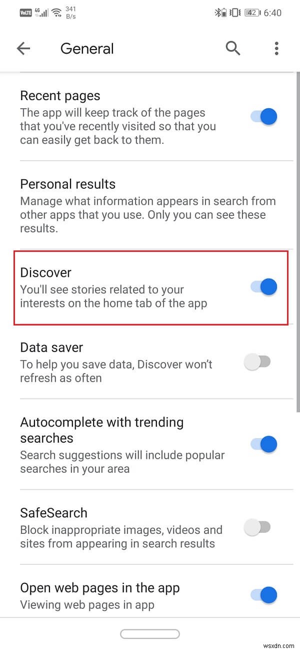 How to Enable or Disable Google Feed on Android