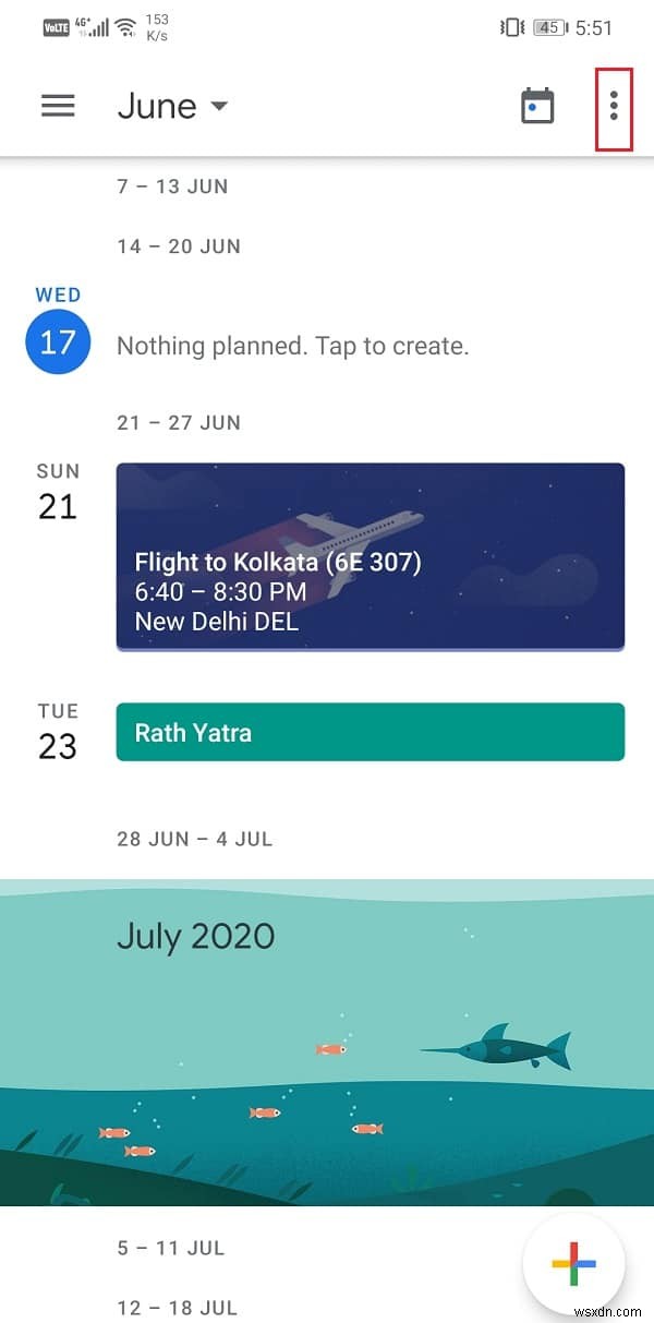 Fix Google Calendar not syncing on Android