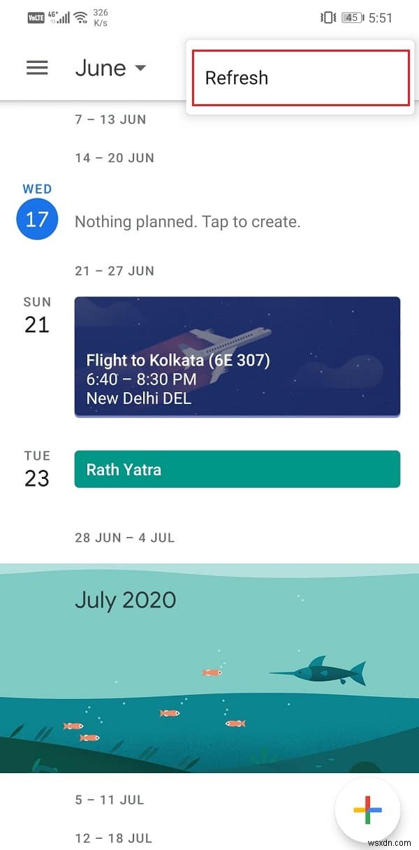 Fix Google Calendar not syncing on Android